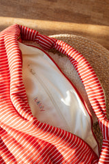 Lukkily Bag #1 Terry red/white