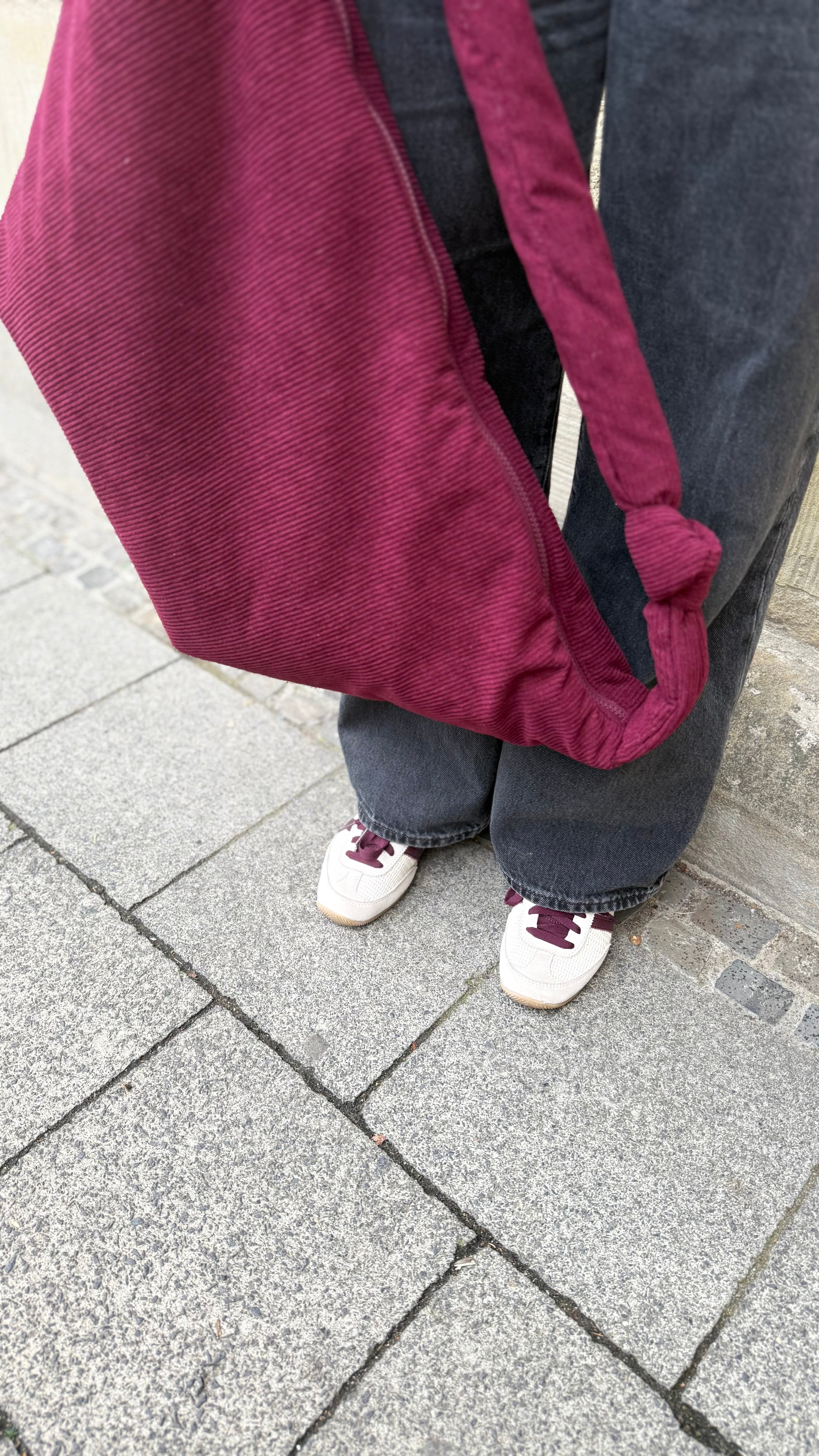 Lukkily Bag #1 Cord burgundy