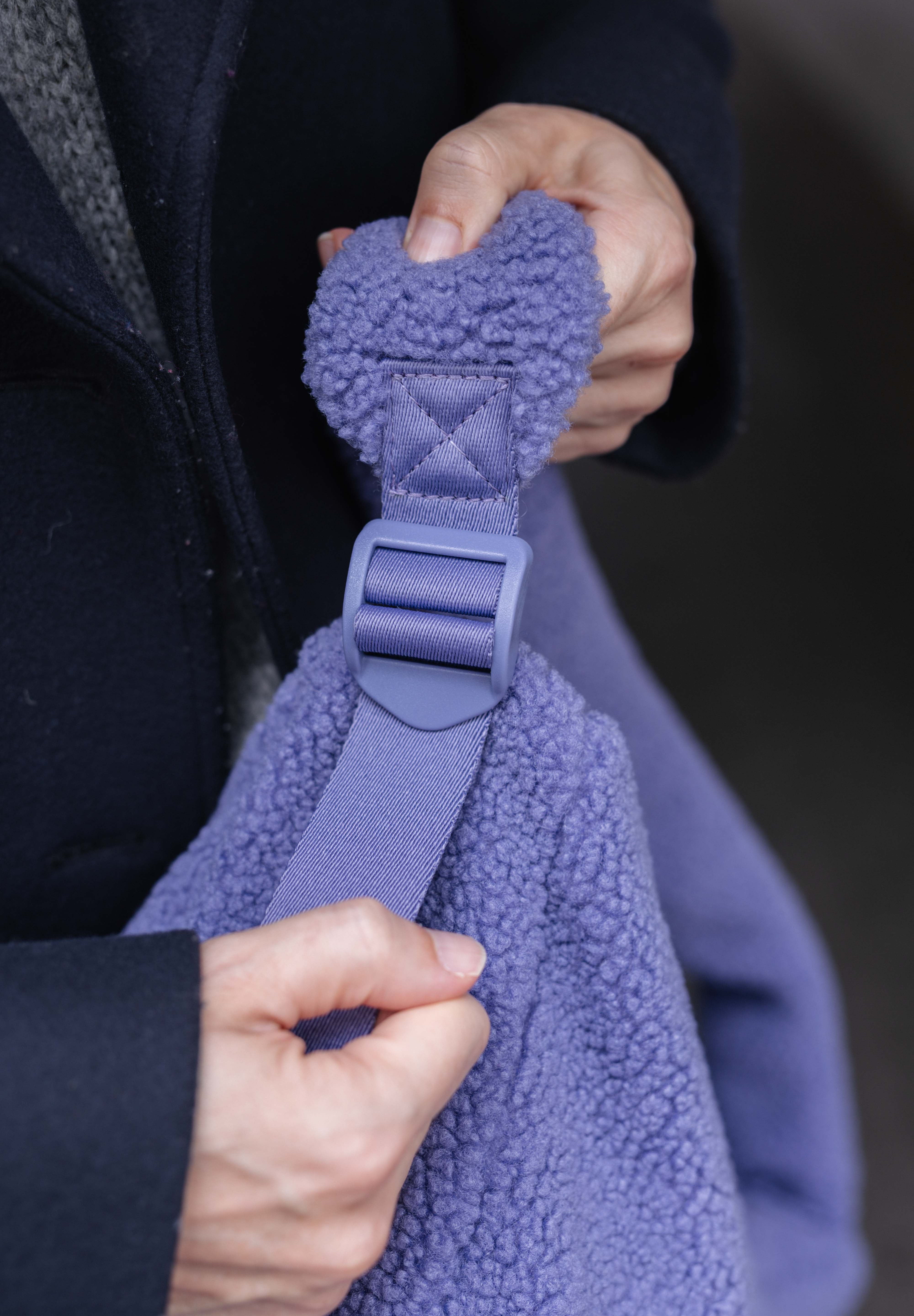 Lukkily Bag #3 Teddy dark lavender