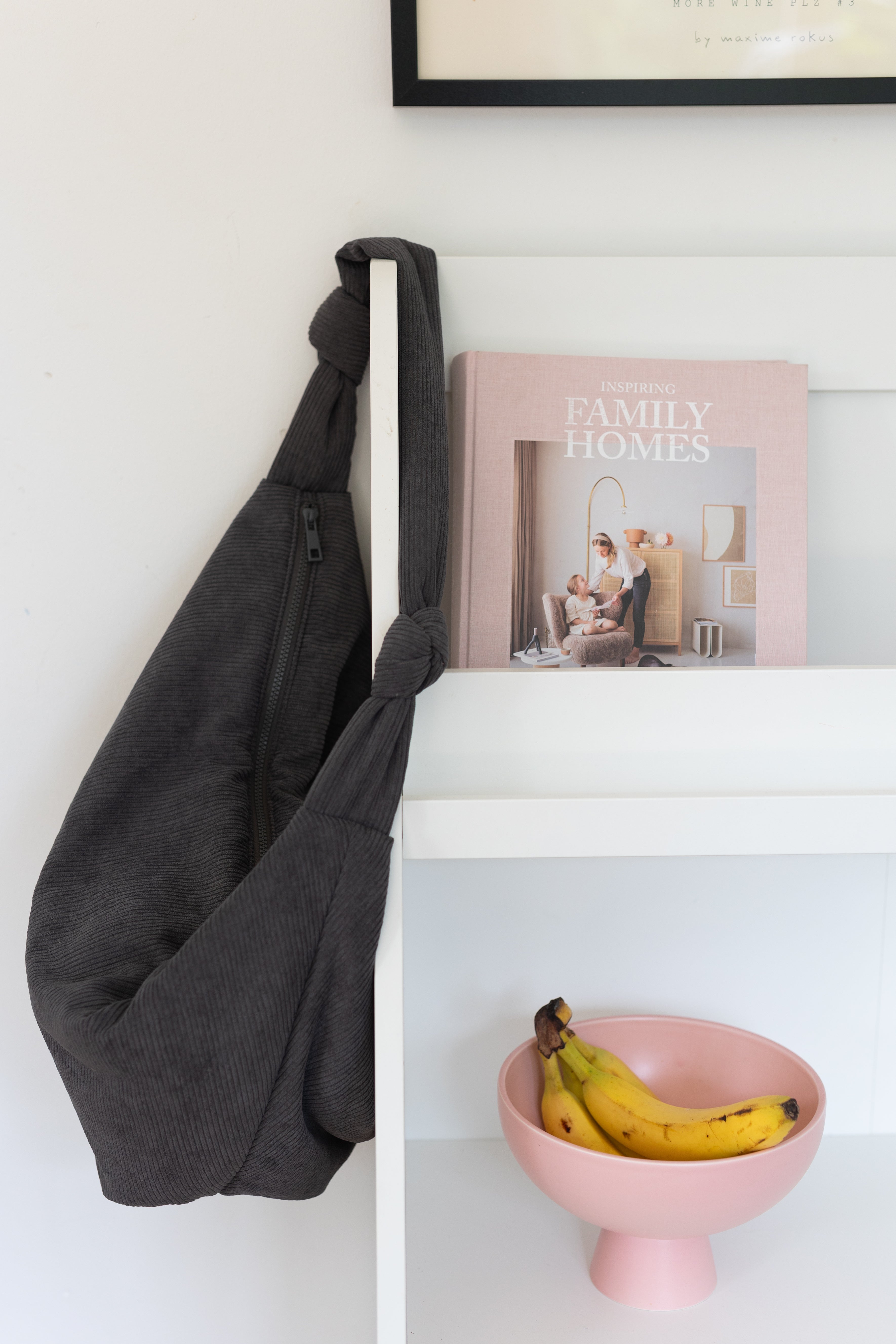 Lukkily Bag #1 Cord dark grey