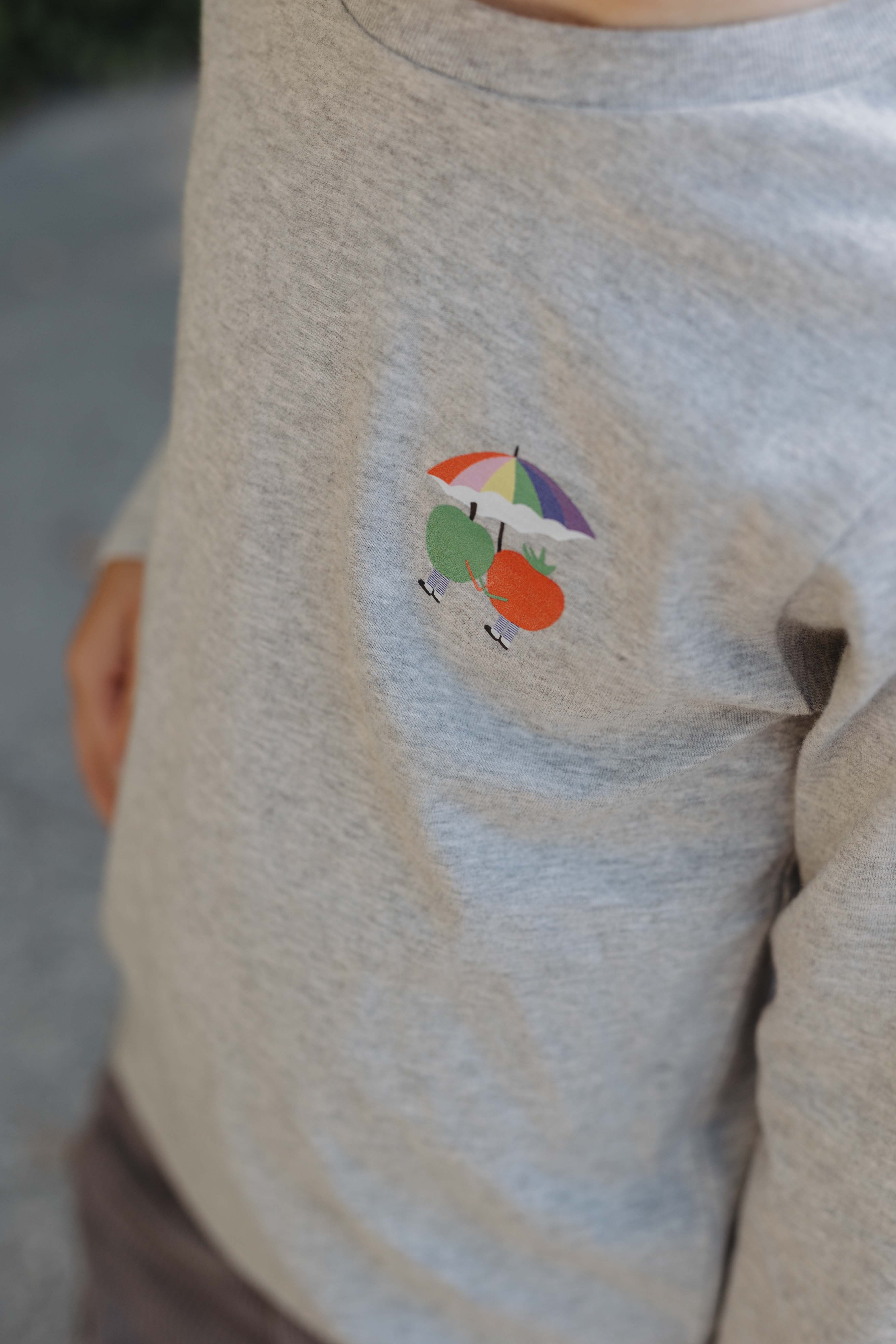 Longsleeve LOVE IS LOVE grey