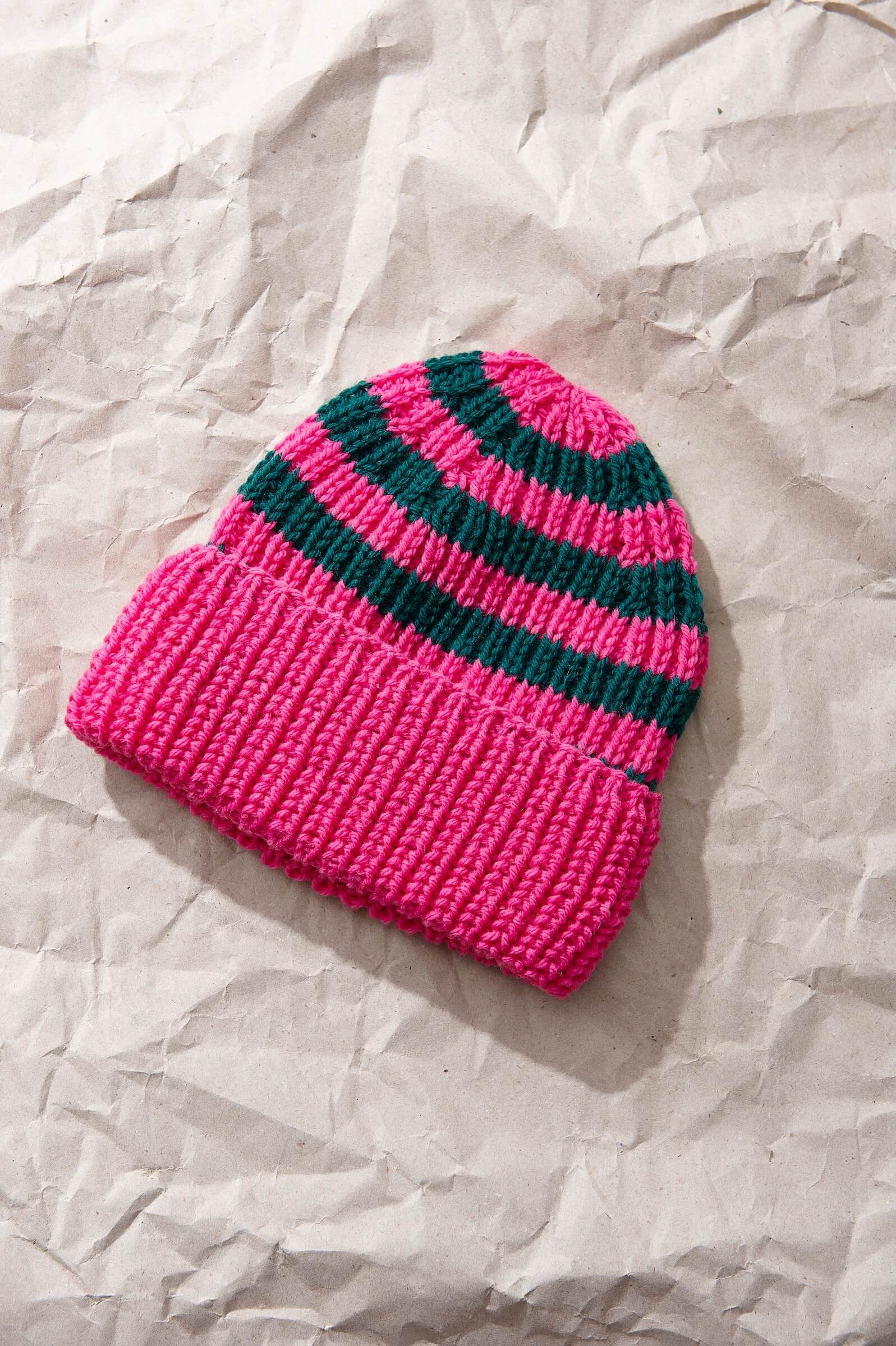 Mütze PINK GRÜN