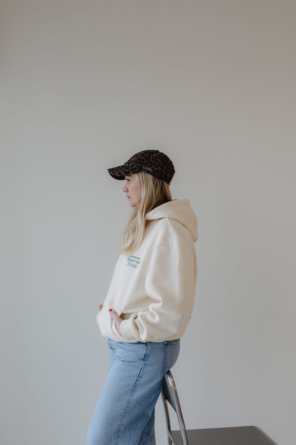 Cap Canvas Leo light brown