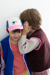 Wollweste Burgundy Kids M/L
