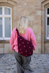 Lukkily x Atelier Rive Bag #1 Burgundy Hearts