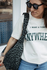 Lukkily Bag #1 canvas Leo sea green