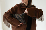Pouch Maxi Canvas Leo light brown