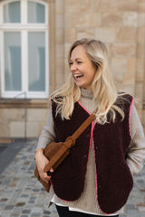 Lukkily Bag #5 Leather cognac