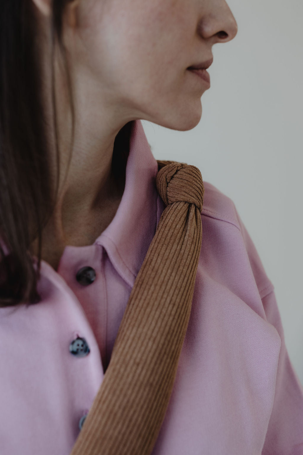 Lukkily Bag #1 Cord cognac