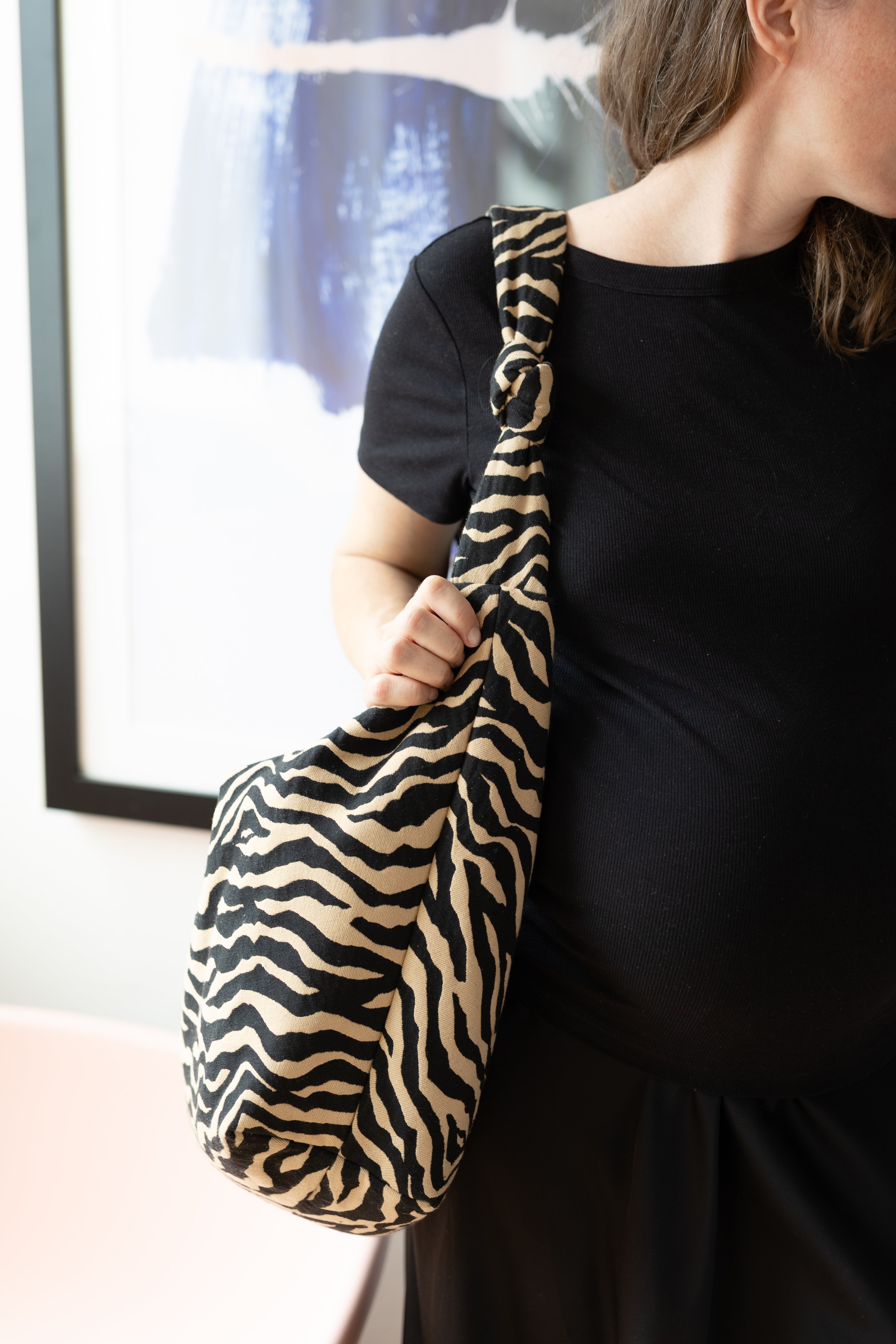 Lukkily Bag #1 Zebra creme/black