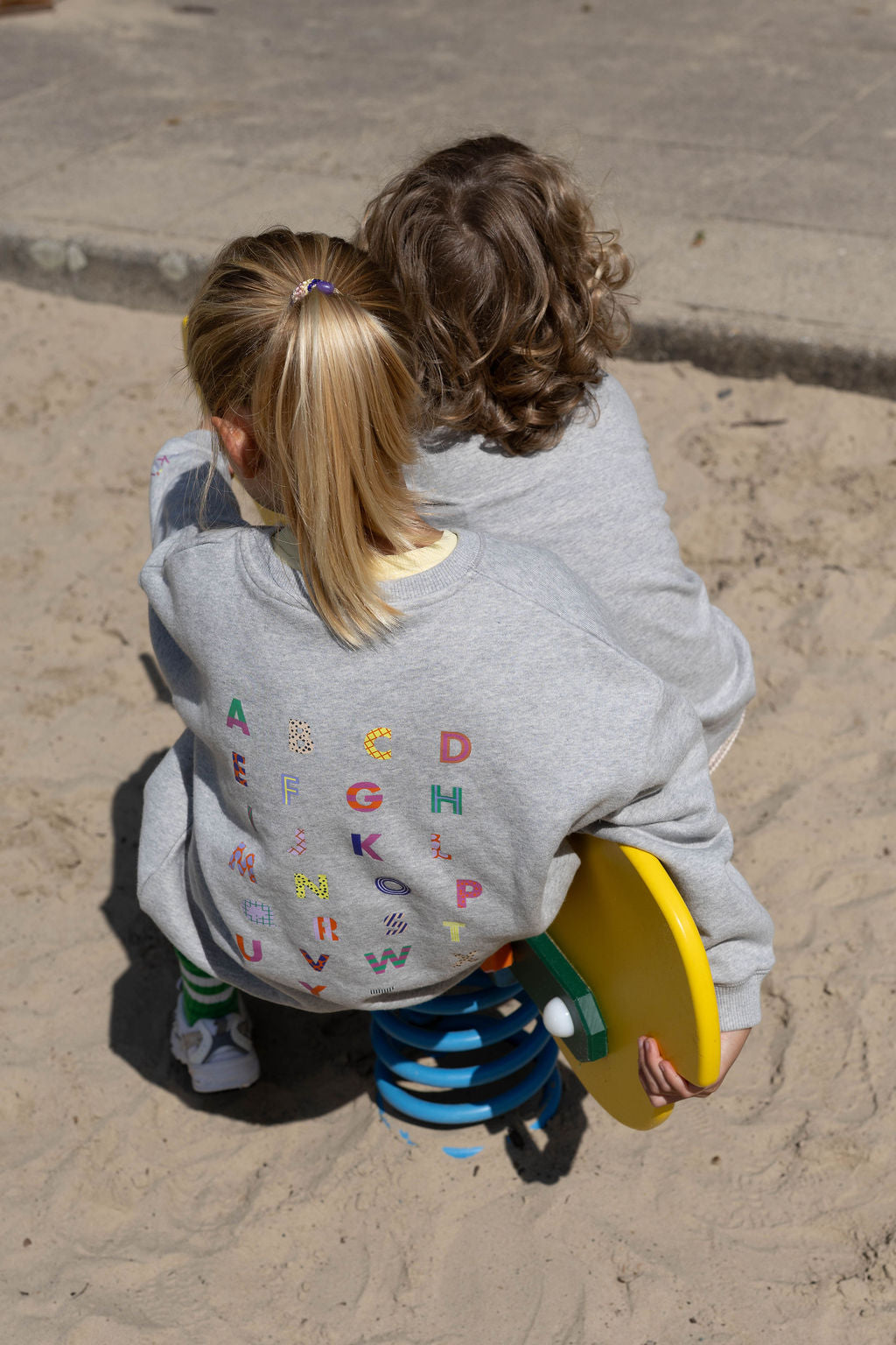 Sweatshirt ABC grey