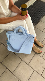 Tote Bag #1 Light Blue Nylon
