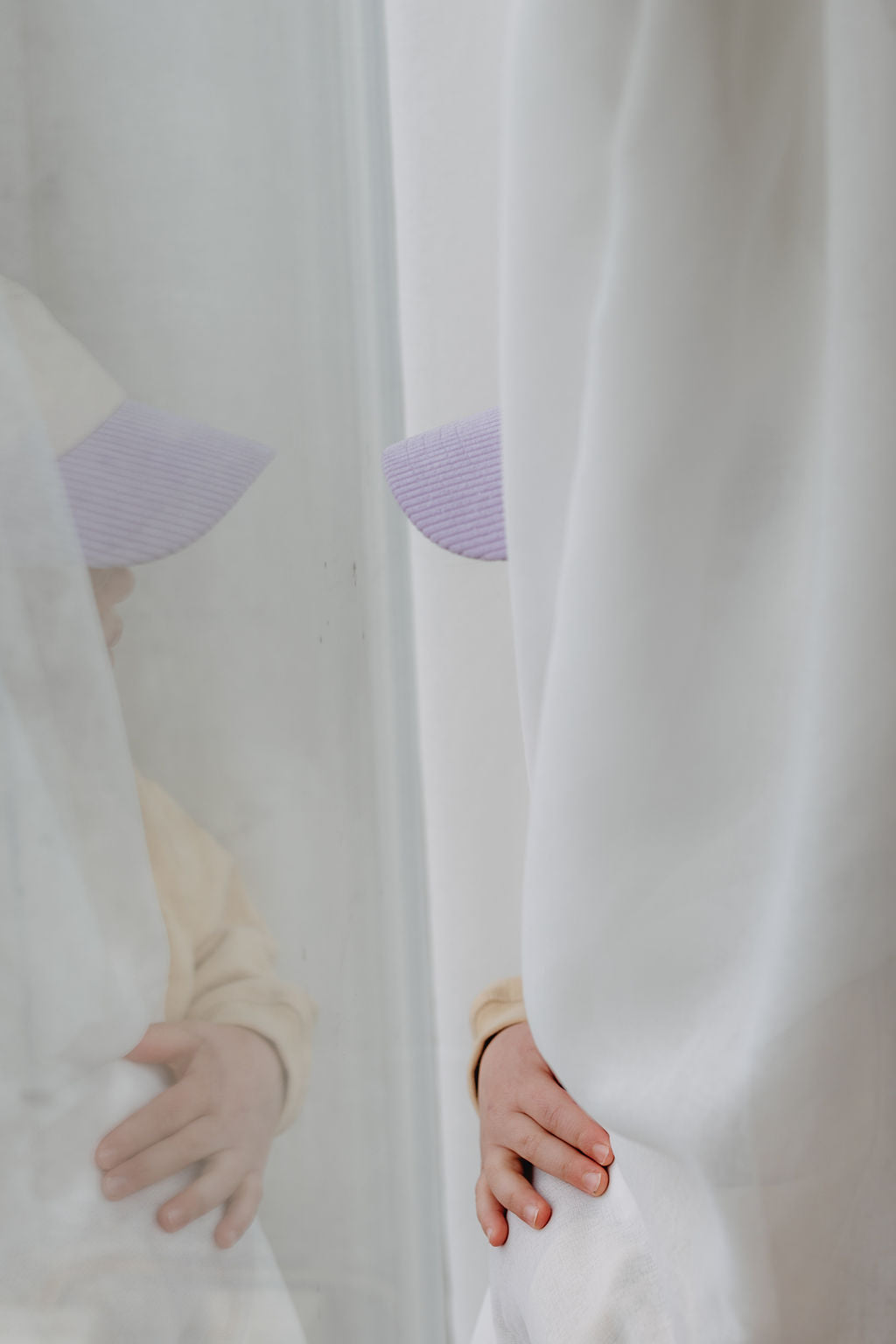 Cap LEO light brown/lilac