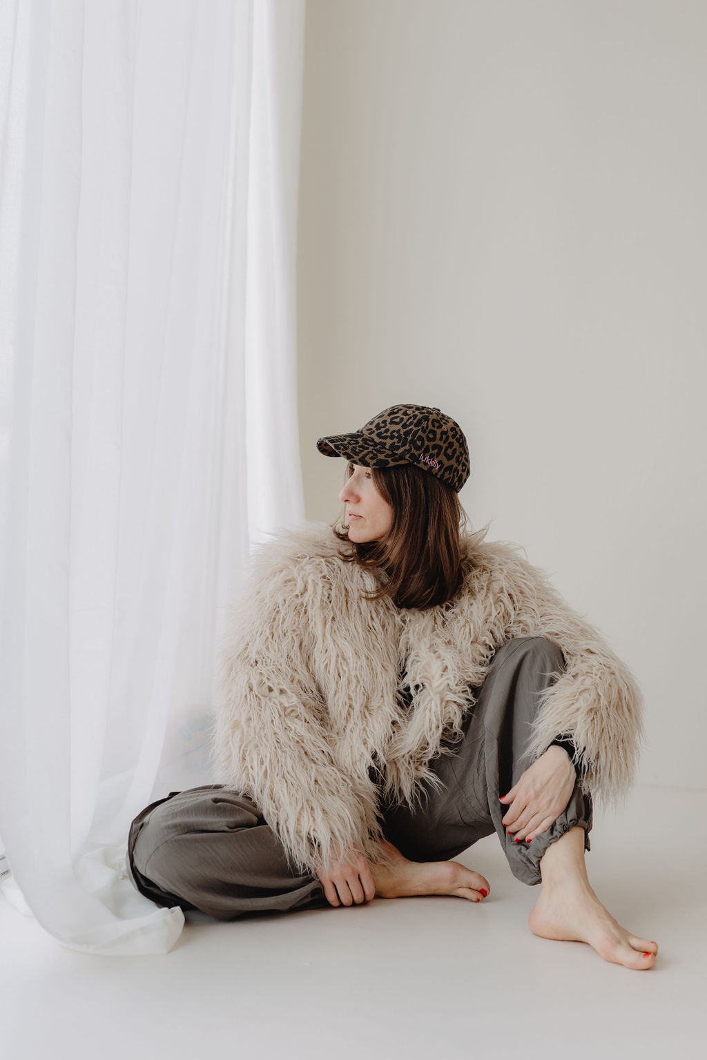 Cap Canvas Leo light brown