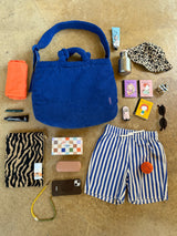 Tote Bag #1 Cord Cobalt
