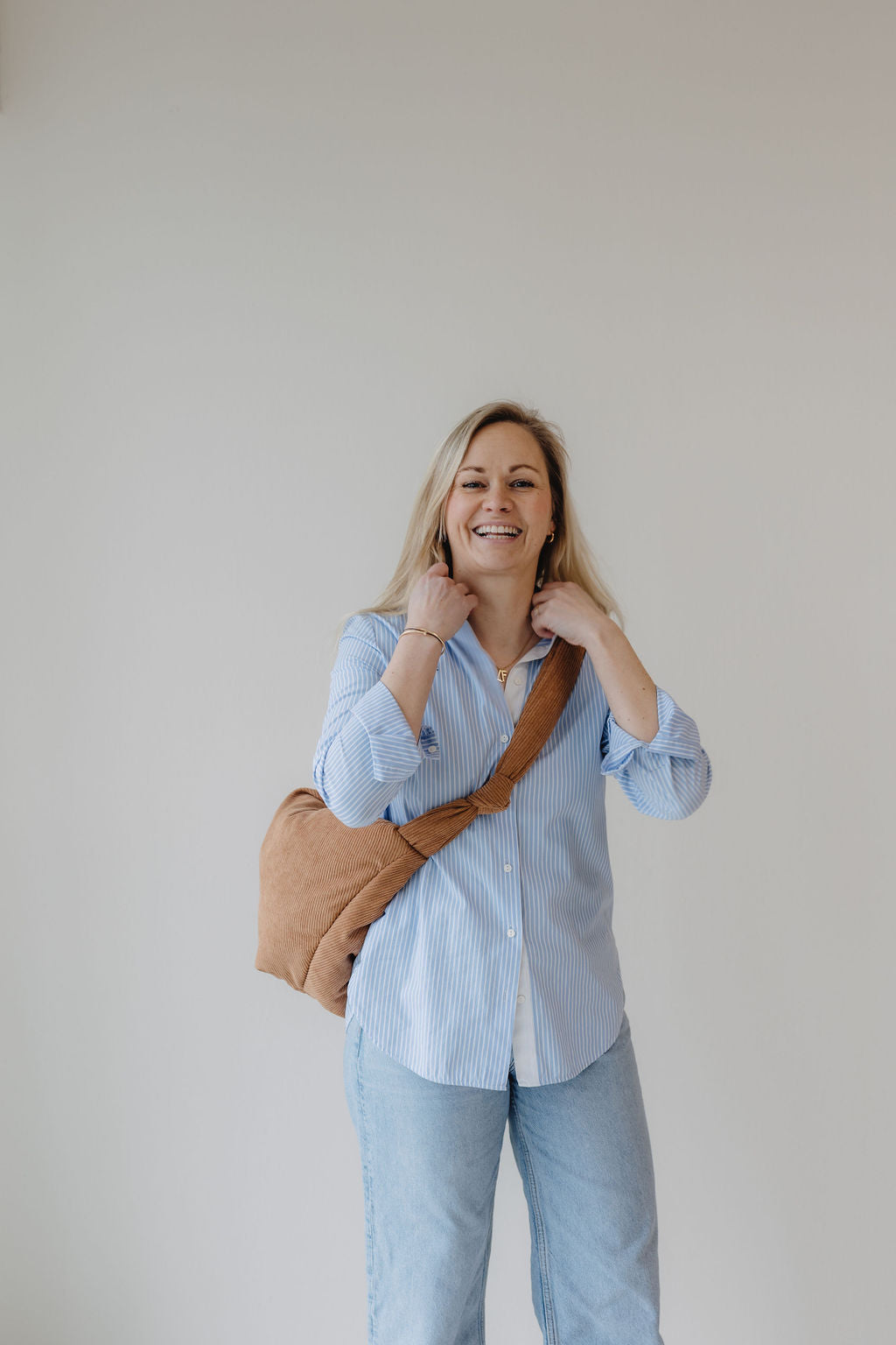 Lukkily Bag #1 Cord cognac