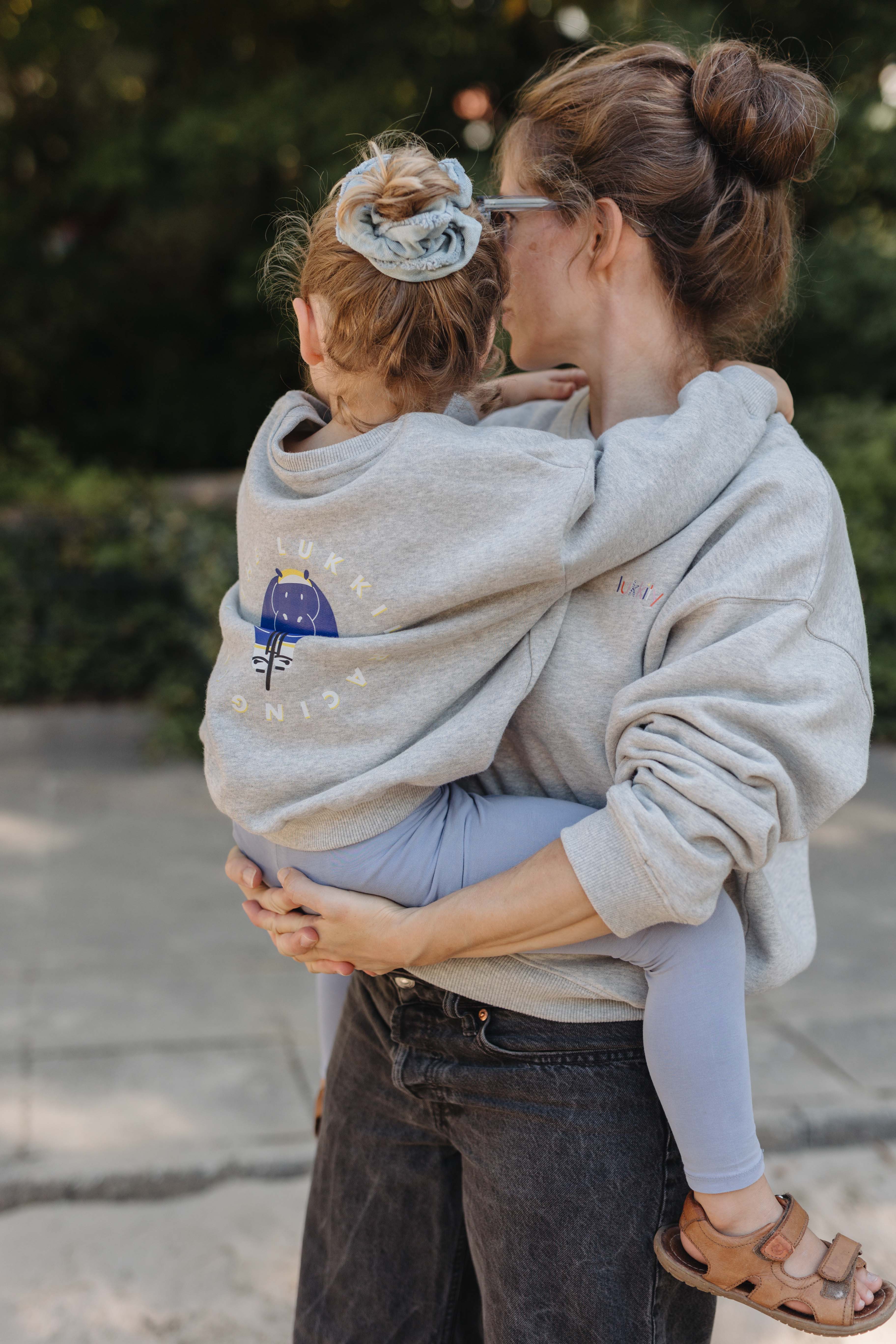 Sweatshirt HIPPO grey