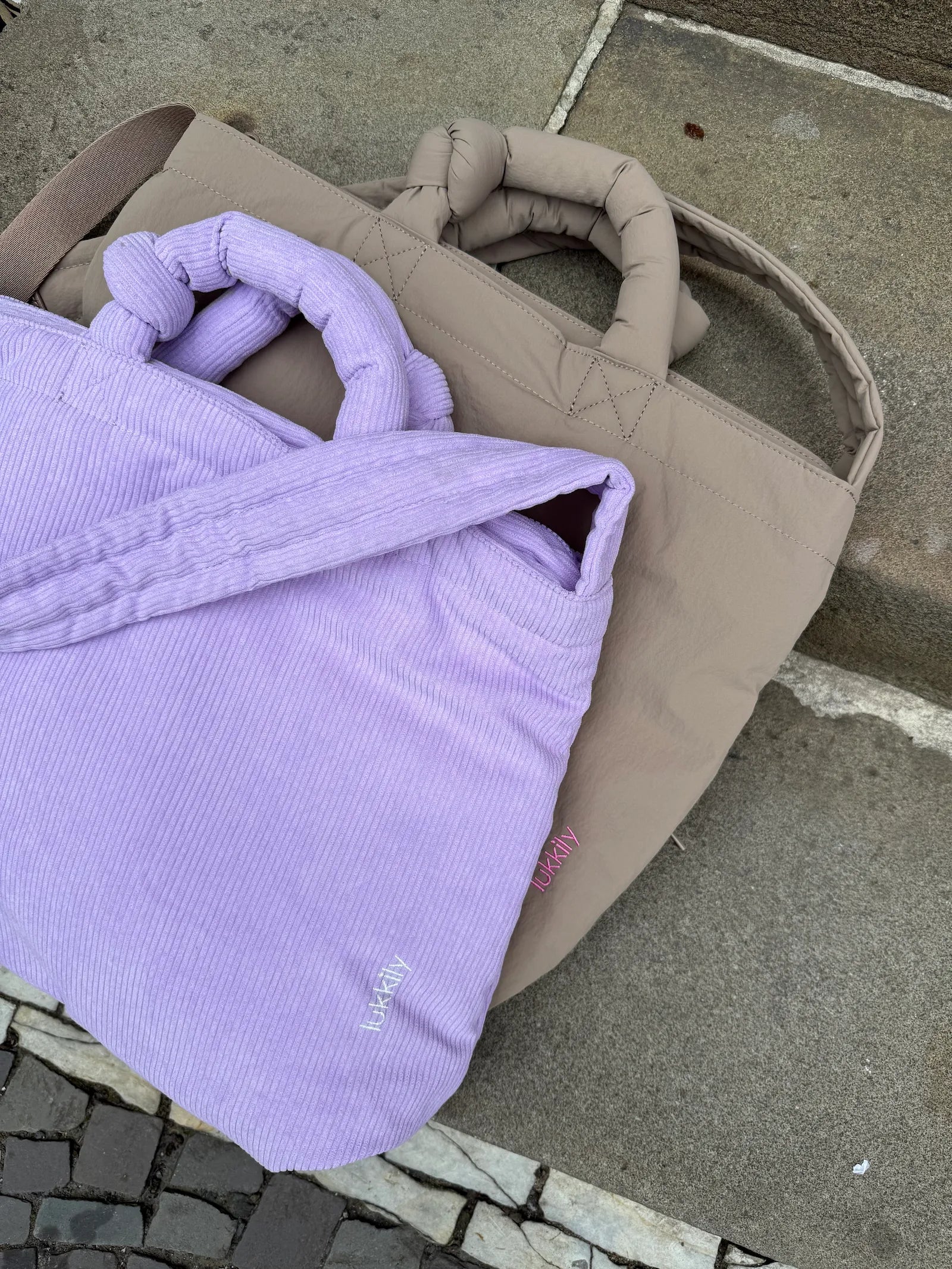 Tote Bag #1 Cord Lilac