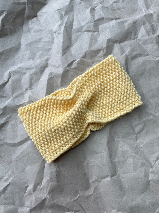 Headband light yellow