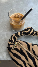 Lukkily Bag #1 Zebra creme/black