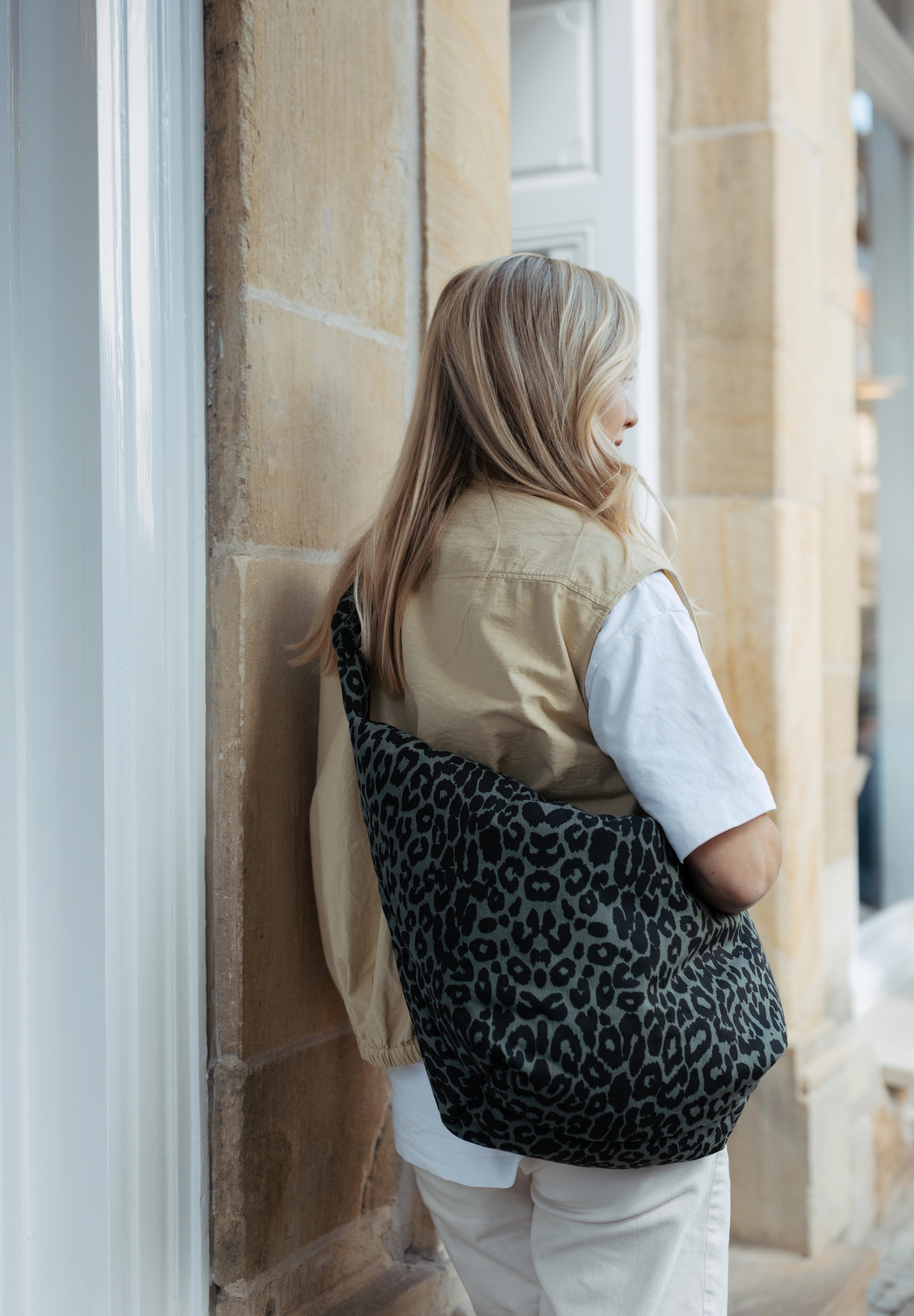 Lukkily Bag #1 canvas Leo sea green