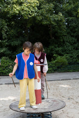 Wollweste Cobalt Kids S/M