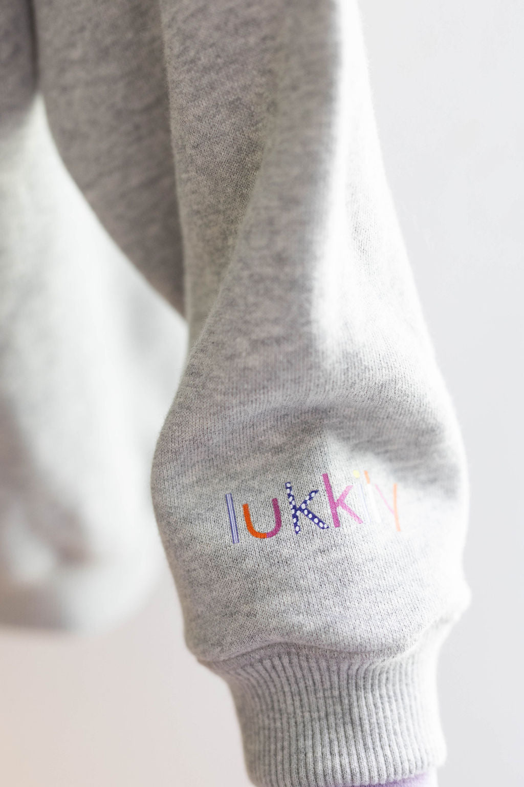 Sweatshirt ABC grey