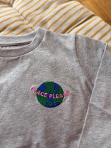 Longsleeve PEACE PLEASE grey