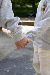 Sweatshirt ABC grey