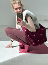 Lukkily x Atelier Rive Bag #1 Burgundy Hearts