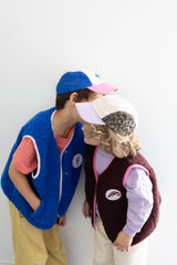 Wollweste Cobalt Kids M/L