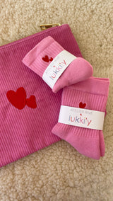 lukkily × Atelier Rive Pouch Love