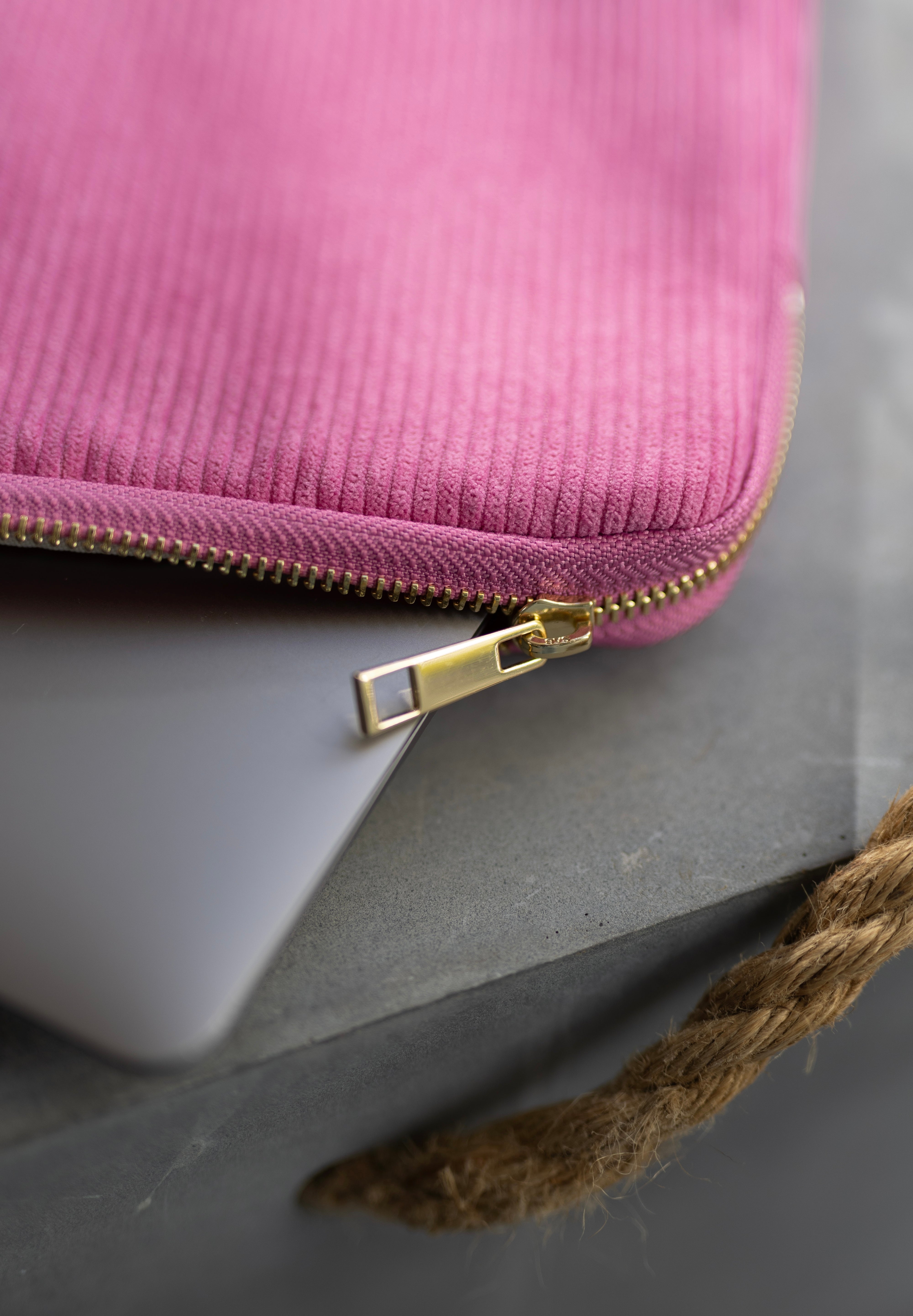 Laptop Case Cord pink