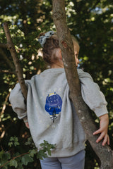 Sweatshirt HIPPO grey