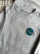 Longsleeve PEACE PLEASE grey