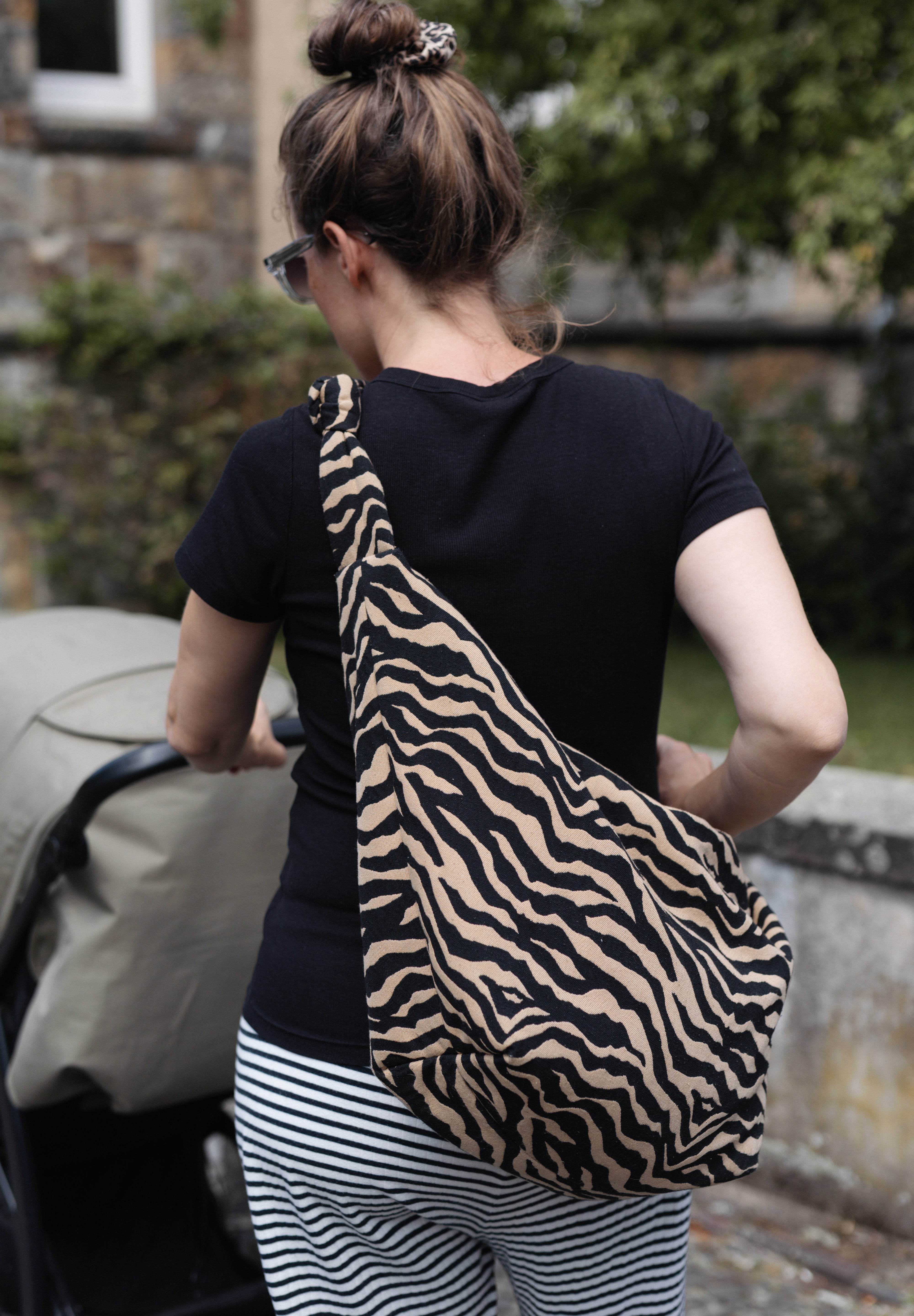 Lukkily Bag #1 Zebra creme/black