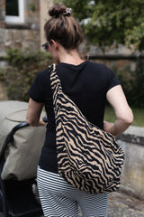 Lukkily Bag #1 Zebra creme/black