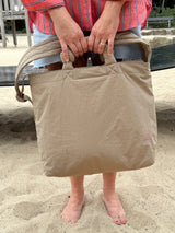 Tote Bag #1 Taupe Nylon