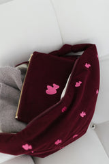 Lukkily x Atelier Rive Pouch Burgundy Love