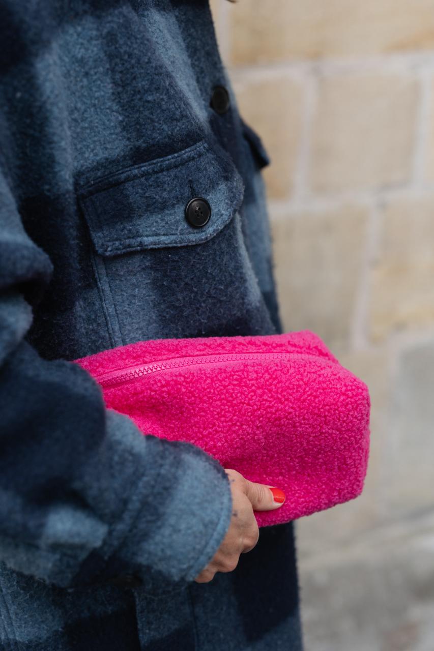 Wash Bag Teddy pink