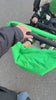 Stylische Wickeltasche aus Nylon  als Mombag am Kinderwagen beim Spazieren gehen - Lukkily Bag Nylon apple green