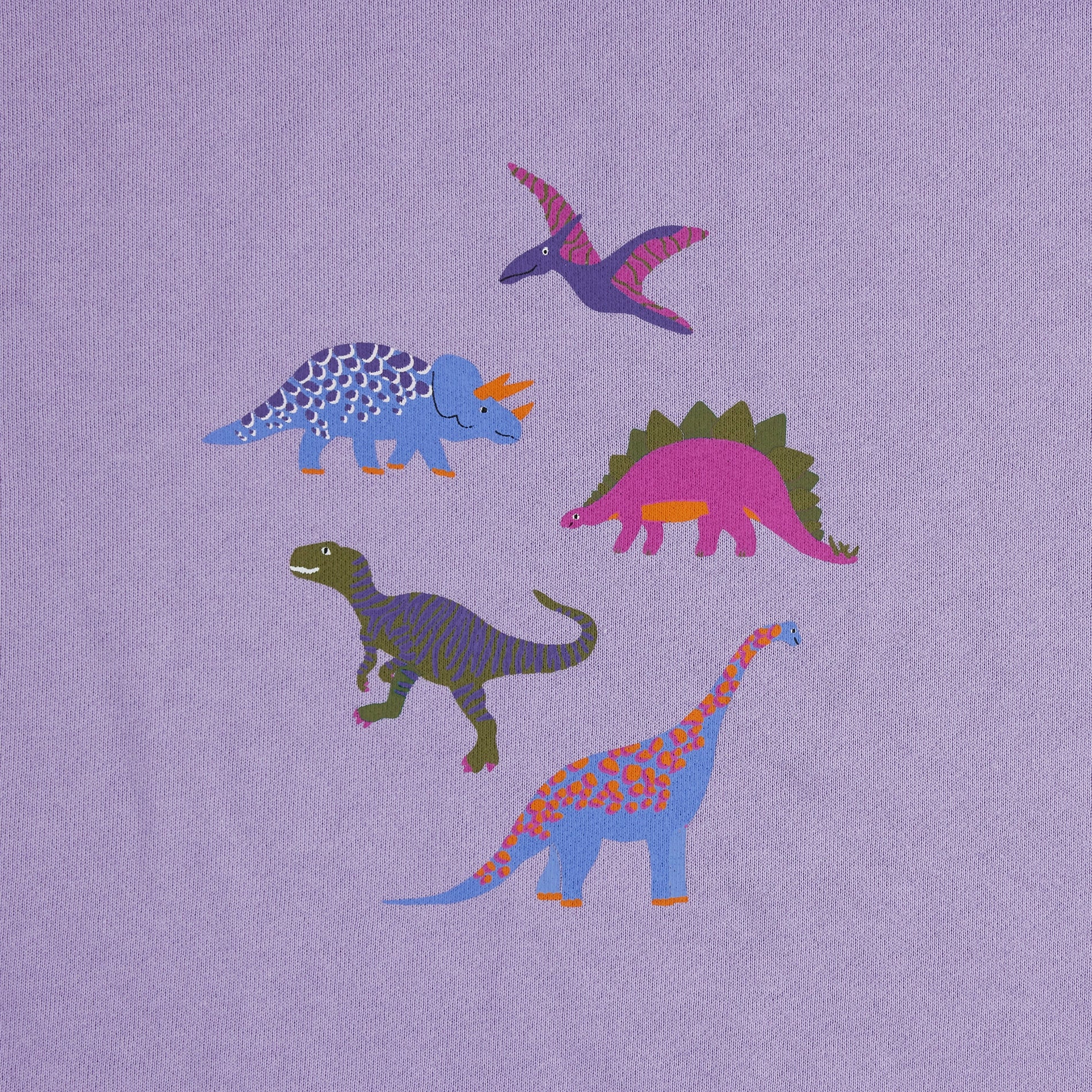 Sweatshirt DINO lavender