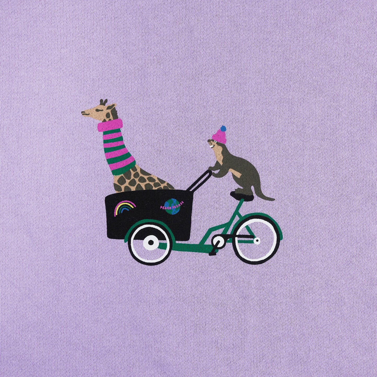 Sweatshirt CARGO CYCLE LOVE lavender