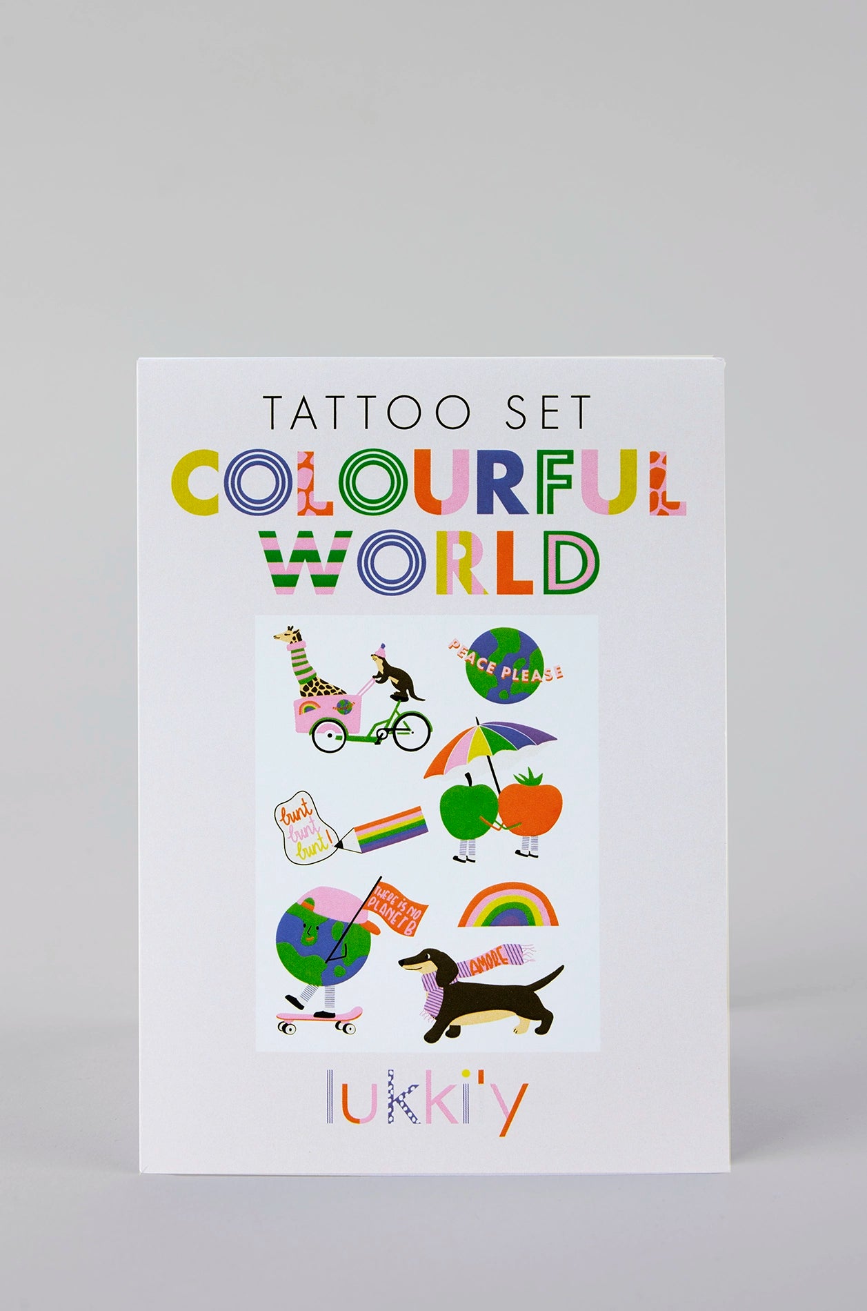 Kindertattoos COLOURFUL WORLD