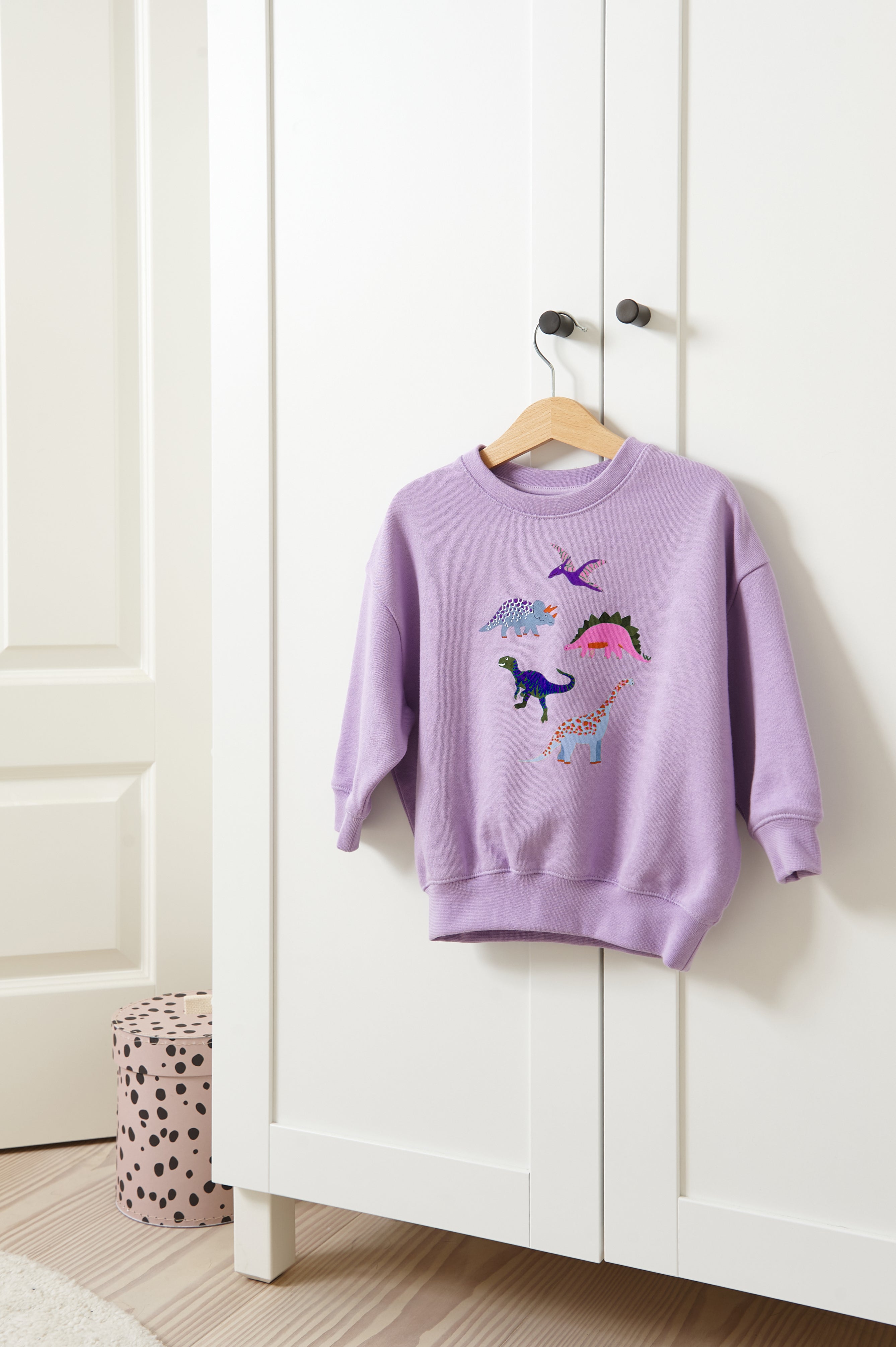 Sweatshirt DINO lavender