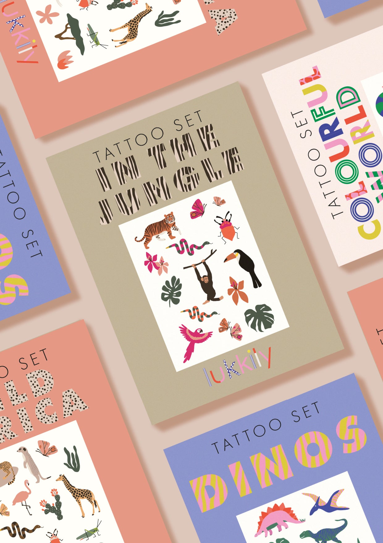 Kindertattoos IN THE JUNGLE